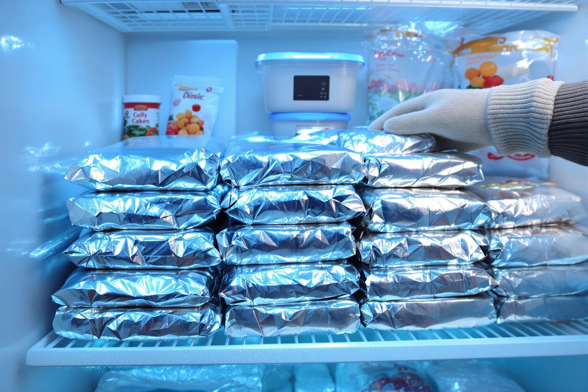 Aluminum foil in the freezer? The simple trick thousands swear by