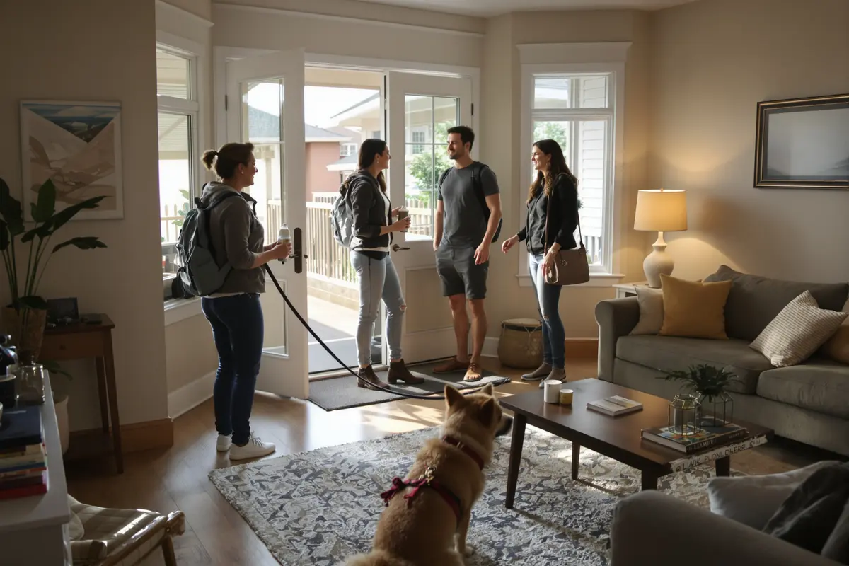 He hired a dog sitter—then saw strangers entering his home (caught on camera)